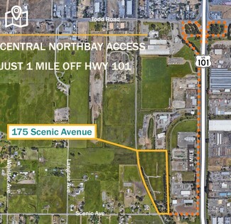 Plus de détails pour 175 Scenic Ave, Santa Rosa, CA - Industriel à louer