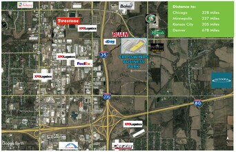 7305 SE Crosswinds Dr, Ankeny, IA - Aerial  map view - Image1