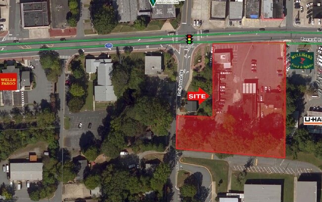 670-686 Roswell St NE, Marietta, GA for lease Primary Photo- Image 1 of 8