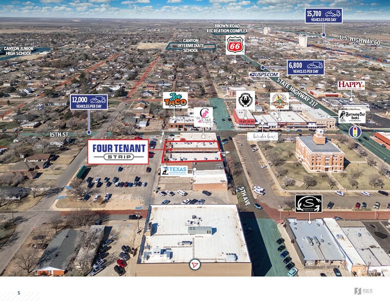 1512 5th Ave, Canyon, TX à vendre - Photo du bâtiment - Image 3 de 6