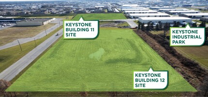 5230 Keystone Dr, Fort Wayne, IN - aerial  map view