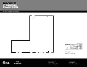 245 Cedar Sage Dr, Garland, TX for lease Floor Plan- Image 1 of 1