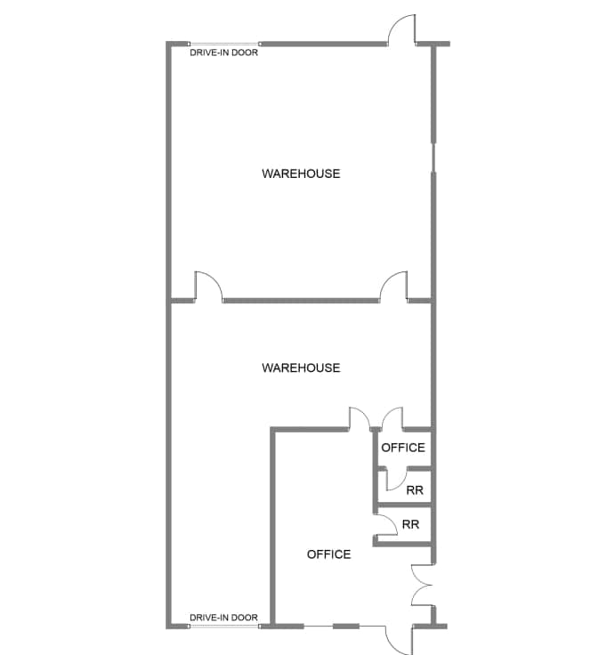 5930 Gateway Dr, Alpharetta, GA à louer Plan d’étage- Image 1 de 1