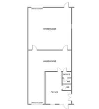 5930 Gateway Dr, Alpharetta, GA à louer Plan d’étage- Image 1 de 1