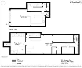 487 Seneca Ave, Ridgewood, NY for lease Floor Plan- Image 2 of 2