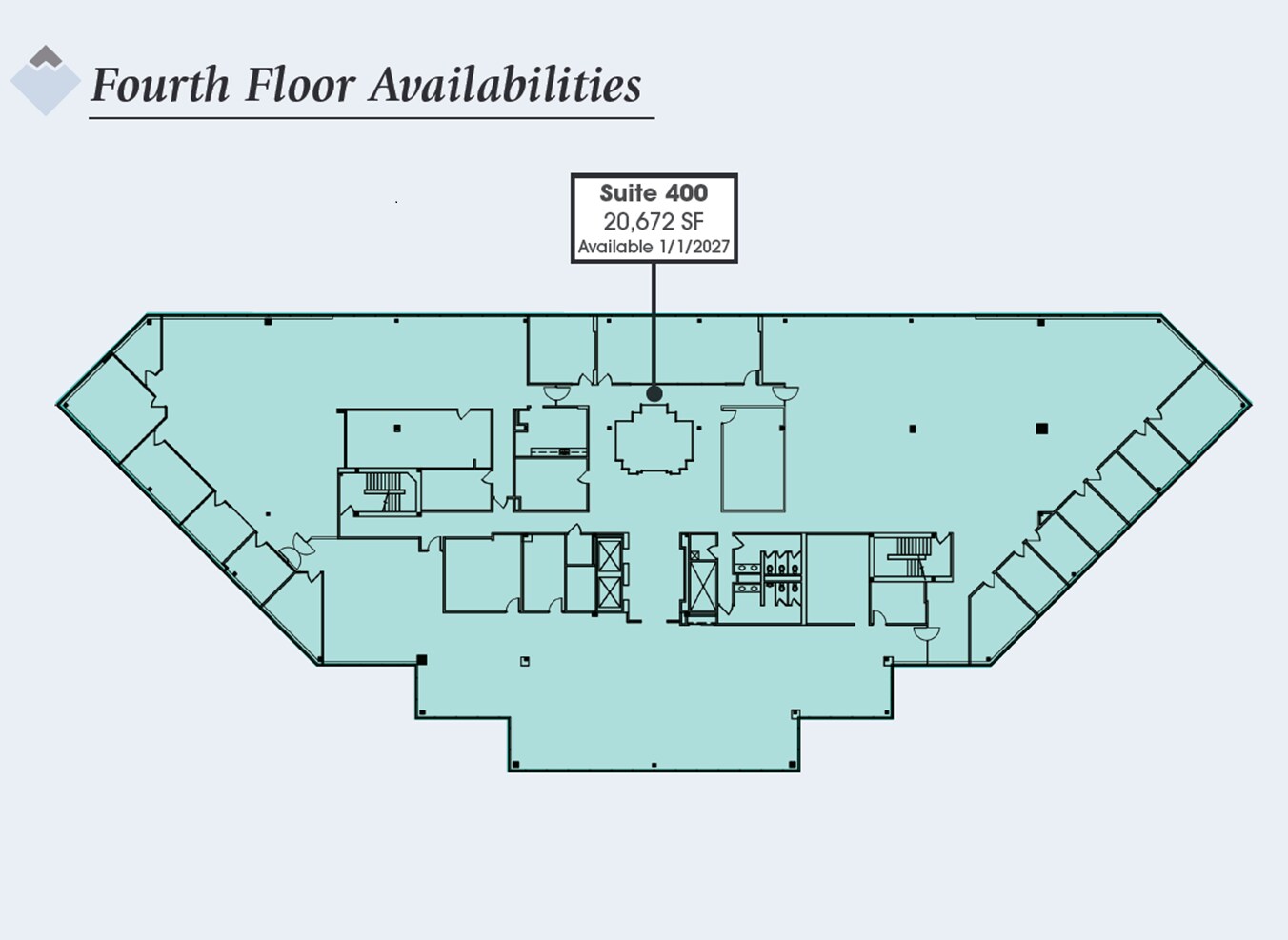 425 S Woods Mill Rd, Town And Country, MO à louer Plan d’étage- Image 1 de 1