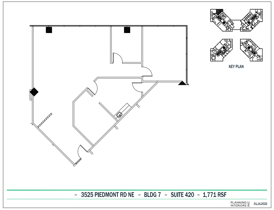 3495 Piedmont Rd NE, Atlanta, GA for lease Floor Plan- Image 1 of 1