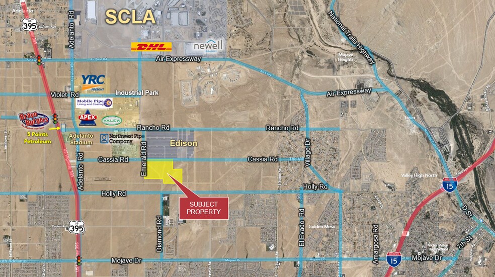 0 Cassia Rd Rd, Adelanto, CA à vendre - Photo du bâtiment - Image 1 de 1