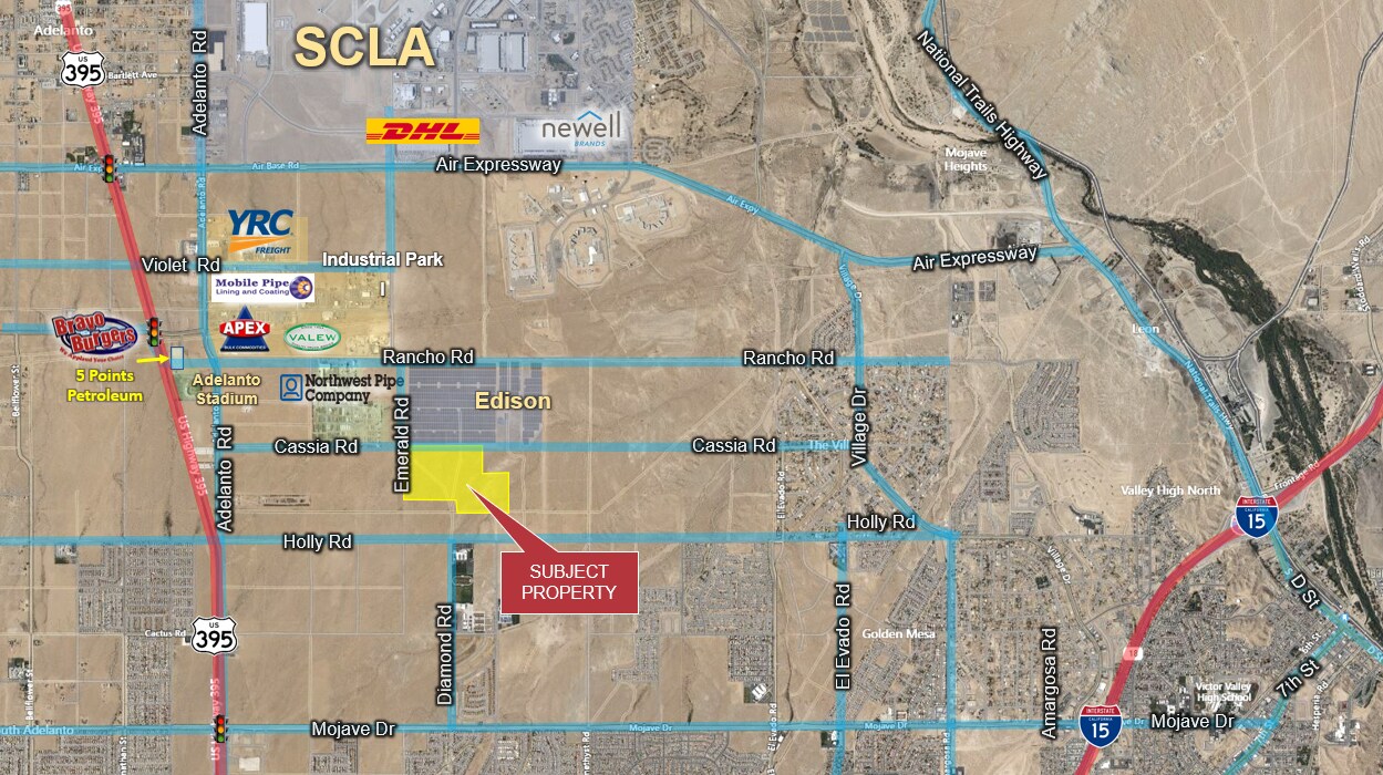 0 Cassia Rd Rd, Adelanto, CA à vendre Photo du bâtiment- Image 1 de 2
