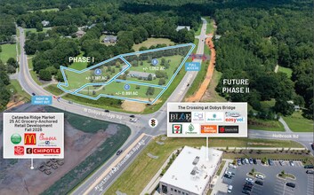 1918 N Dobys Bridge Rd, Fort Mill, SC - Aérien  Vue de la carte