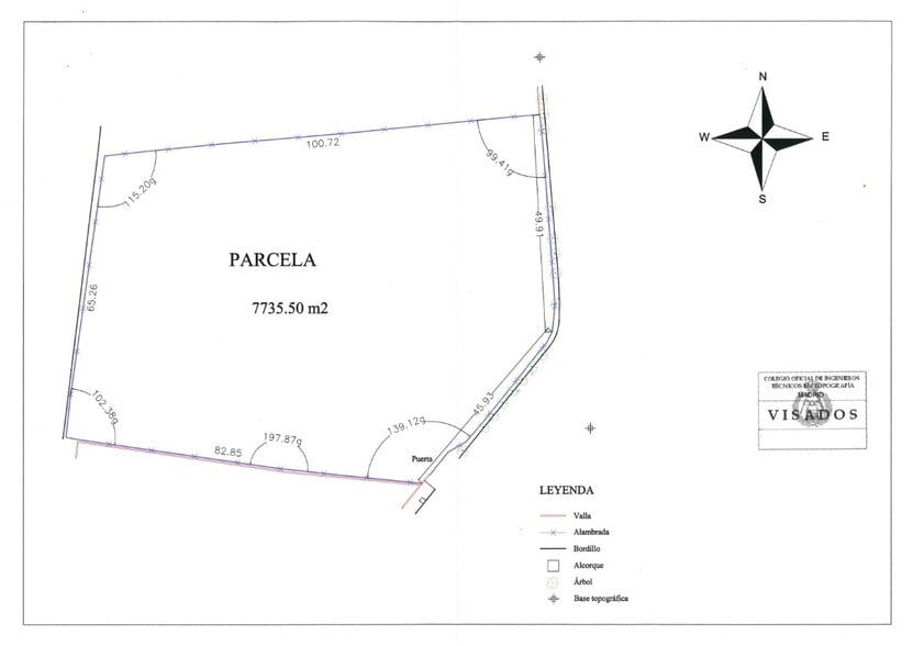Land in Leganés, Madrid for sale - Plat Map - Image 3 of 3