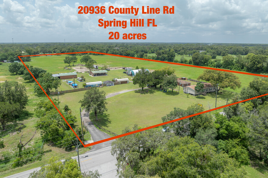 20936 County Line Rd, Spring Hill, FL à vendre - Photo du b timent - Image 1 de 10