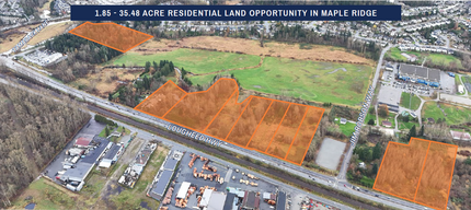 23308 Tamarack Lane, Maple Ridge, BC - aerial  map view