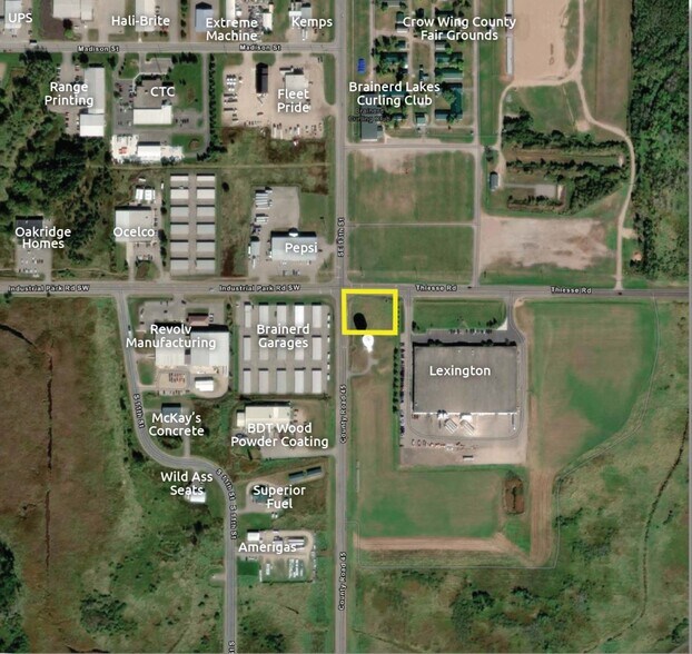 SE Corner Thiesse Rd/CR 45, Brainerd, MN for sale - Building Photo - Image 2 of 7
