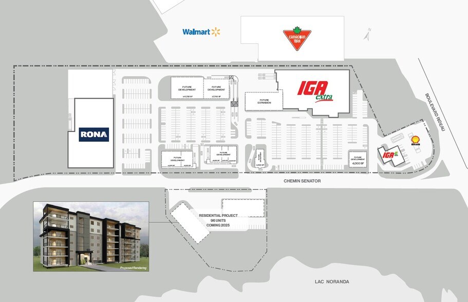 105 Av Senator, Rouyn-noranda, QC à louer - Photo du bâtiment - Image 1 de 2