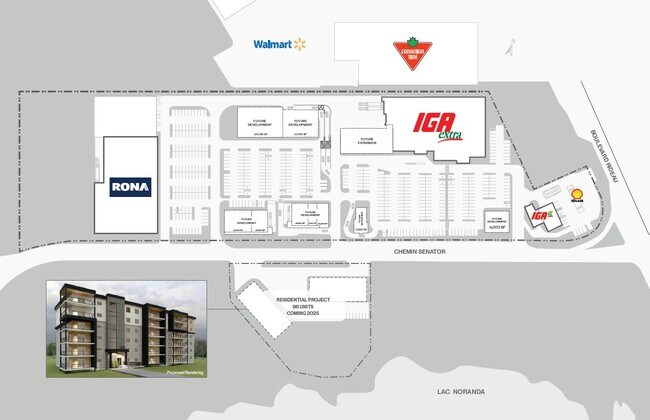 Plus de détails pour 105 Av Senator, Rouyn-noranda, QC - Commerce de détail à louer