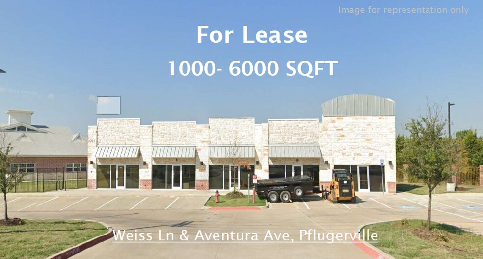 Weiss Ln & Aventura, Pflugerville, TX à louer - Photo du bâtiment - Image 1 de 6