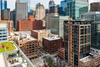 565 W Randolph St, Chicago, IL - Aérien  Vue de la carte