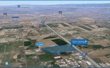 NEC Tipple Parkway & I-25 Frontage Road East, Longmont, CO - AERIAL map view - Image1