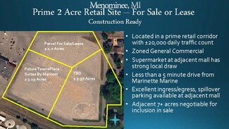 Plus de détails pour 1101 7th Avenue, Menominee, MI - Terrain à vendre