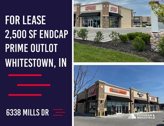 Plus de détails pour 6338 Mills Dr, Whitestown, IN - Commerce de détail à louer