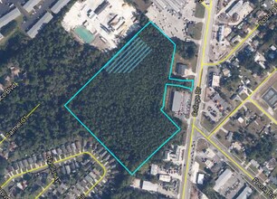 College Drive, Orange Park, FL - AERIAL map view