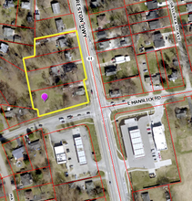 9108-9118 Preston Hwy, Louisville, KY - aerial  map view