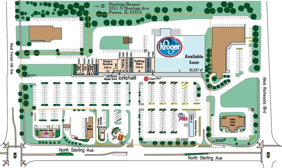 3311-3316 N Sterling Ave, Peoria, IL à louer - Photo du bâtiment - Image 2 de 8