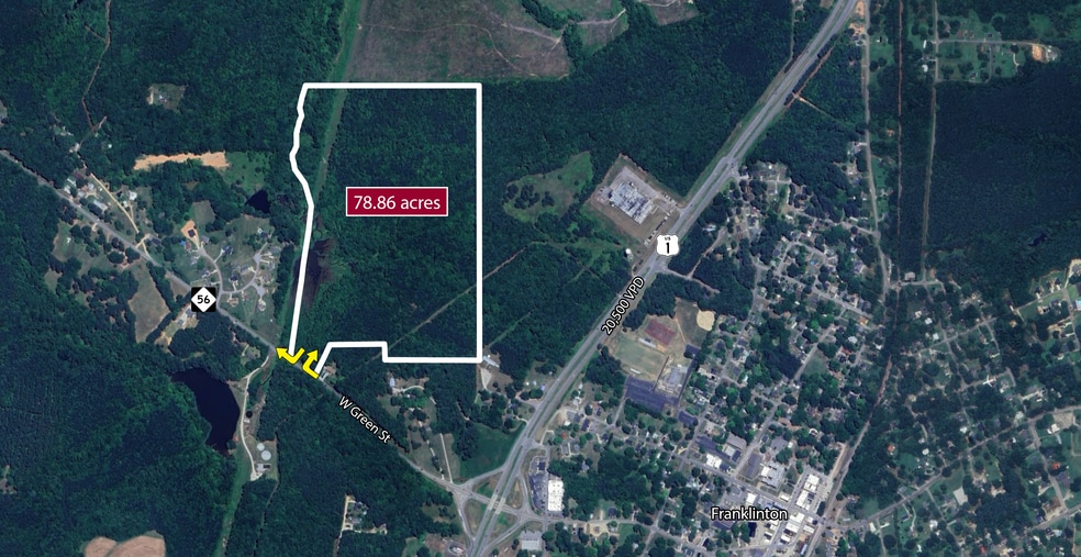 0 NC 56 HWY, Franklinton, NC for sale - Building Photo - Image 1 of 2