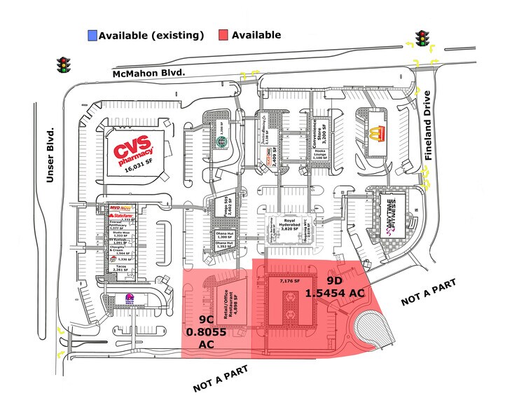 Unser Blvd NW & McMahon Blvd NW, Albuquerque, NM à louer - Plan de site - Image 2 de 4