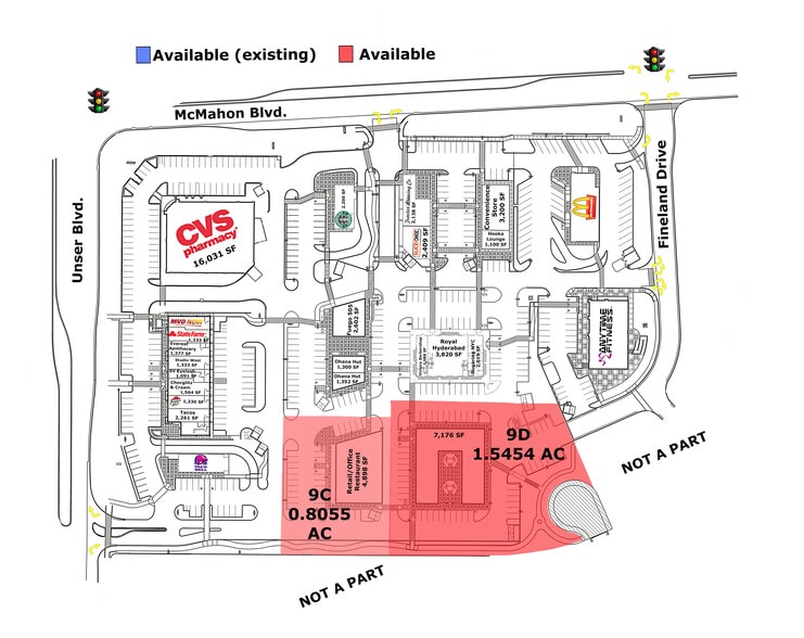 Unser Blvd NW & McMahon Blvd NW, Albuquerque, NM for lease - Site Plan - Image 2 of 4