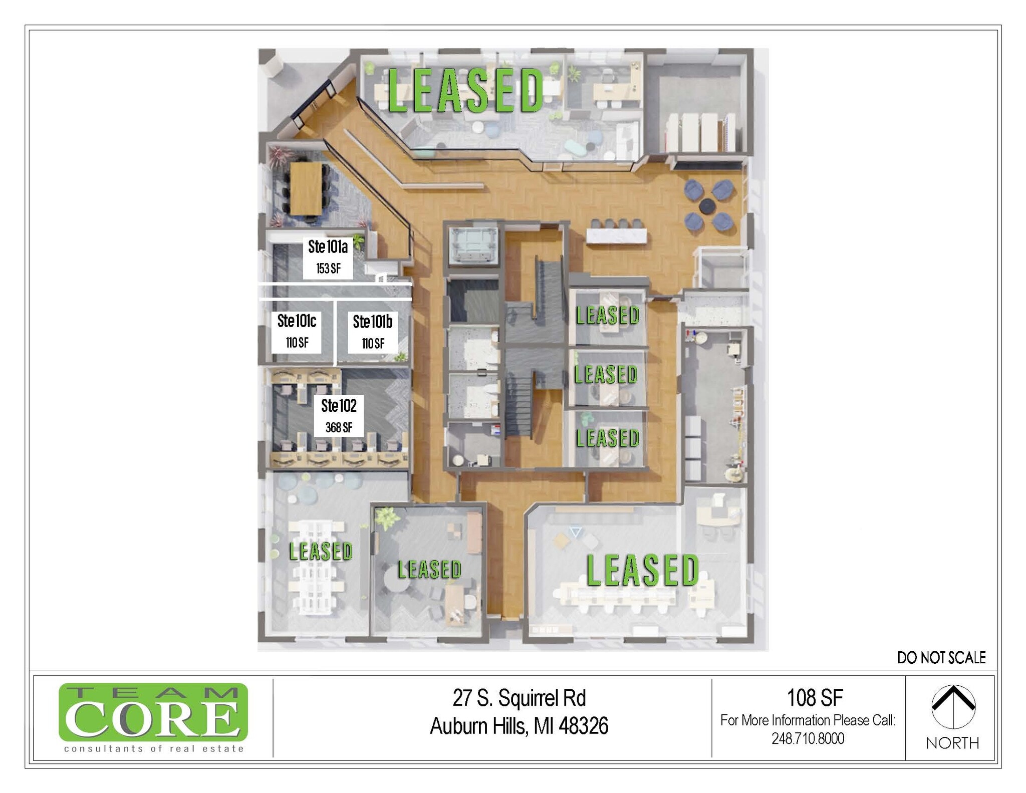27 S Squirrel Rd, Auburn Hills, MI for lease Floor Plan- Image 1 of 1