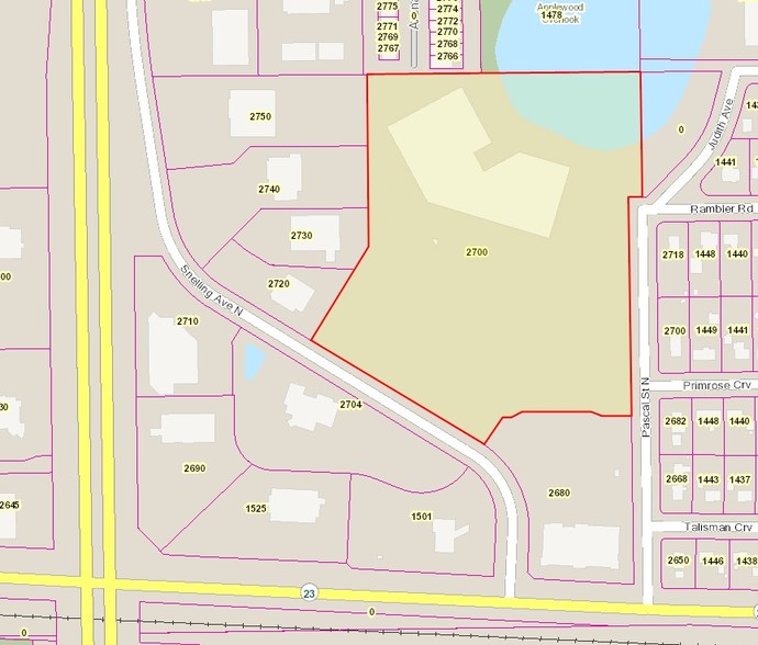 2700 N Snelling Ave, Roseville, MN à louer - Plan cadastral - Image 1 de 1