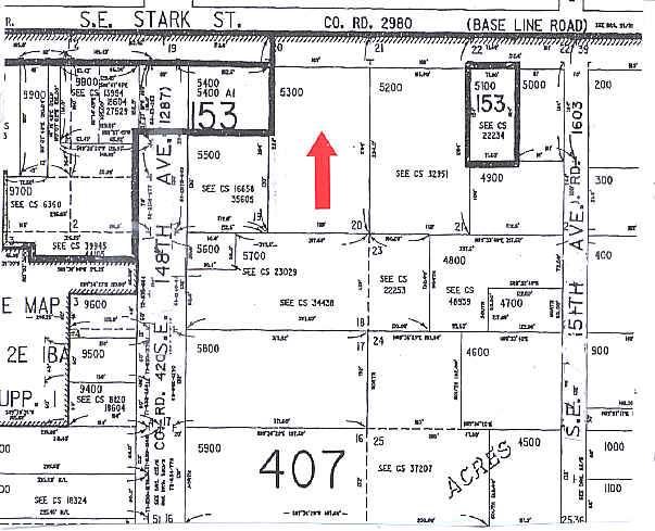 14800 SE Stark St, Portland, OR à louer - Plan cadastral - Image 3 de 5