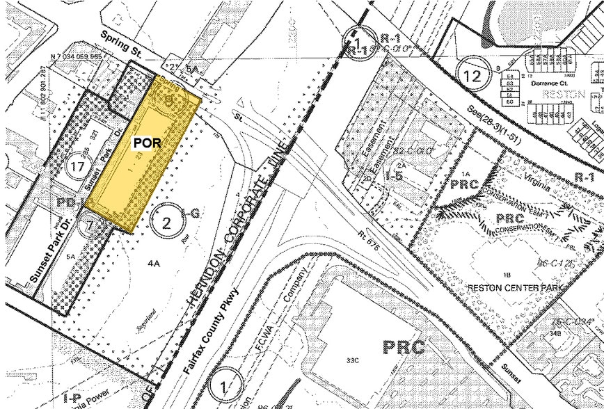 294 Sunset Park Dr, Herndon, VA for sale - Plat Map - Image 2 of 3