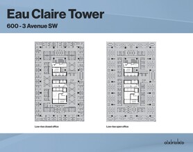 600 3rd Ave SW, Calgary, AB à louer Plan d  tage- Image 1 de 2