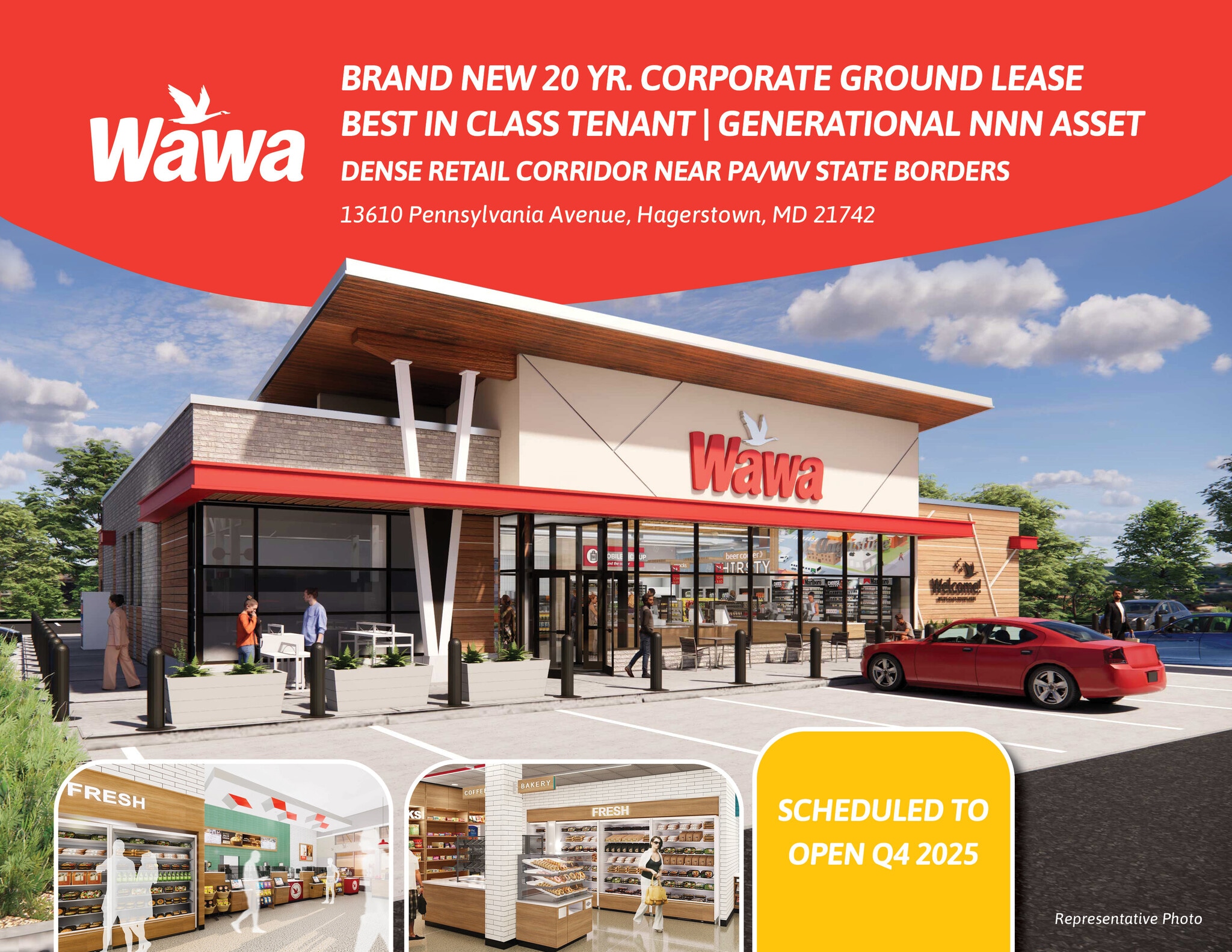 Wawa, Hagerstown, MD à vendre Photo du bâtiment- Image 1 de 7
