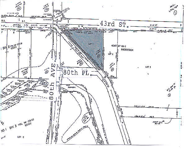 8009 S 180th St, Kent, WA à louer Plan cadastral- Image 1 de 2