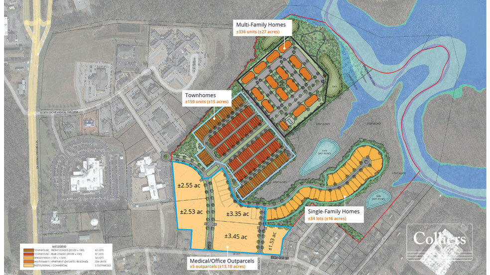 Iron Ore, Spartanburg, SC à vendre - Plan de site - Image 2 de 4