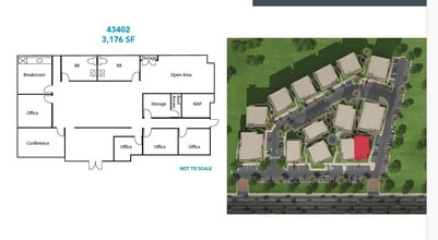 43402 Business Park Dr, Temecula, CA for lease Floor Plan- Image 2 of 2