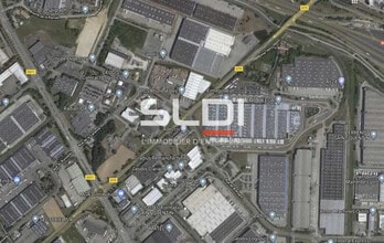 Saint-Quentin-Fallavier - AERIAL map view