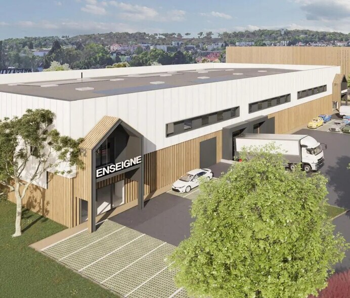 Local d'activités dans Ézanville à vendre - Photo du bâtiment - Image 3 de 11