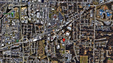 402-404 Banner Ave, Greensboro, NC - AÉRIEN Vue de la carte - Image1