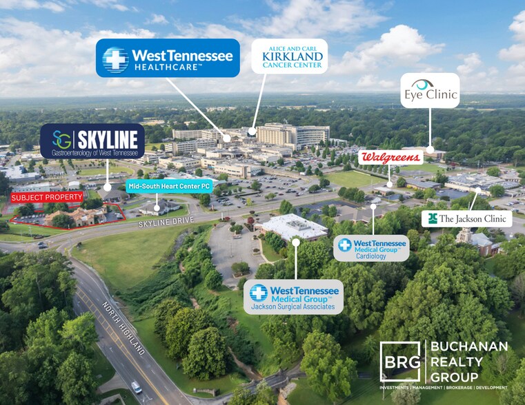 28 Medical Center Dr, Jackson, TN à vendre - Photo du bâtiment - Image 2 de 7