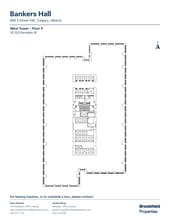 888 3rd St SW, Calgary, AB for lease Floor Plan- Image 1 of 1