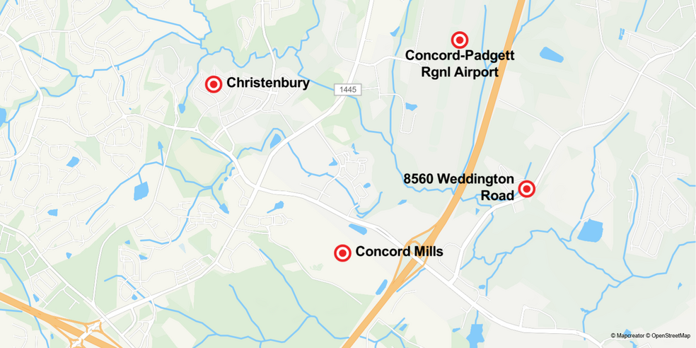 8560 Weddington Rd, Concord, NC à vendre - Photo du bâtiment - Image 2 de 9