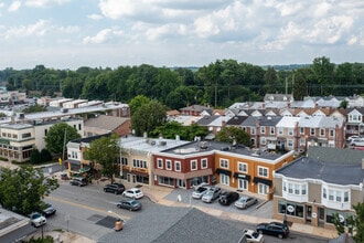 1039 W Lancaster Ave, Bryn Mawr, PA - AERIAL  map view