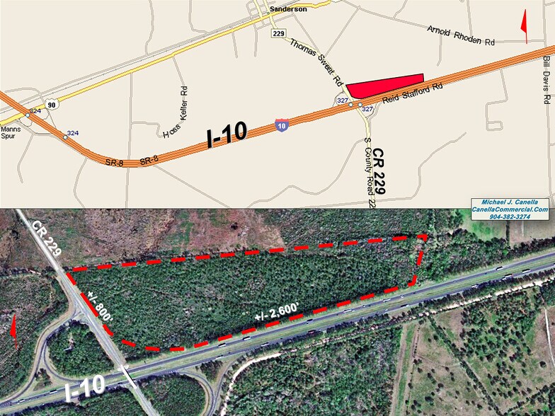 I-10 & CR-229, SANDERSON, FL 32040, Sanderson, FL à vendre - Autre - Image 3 de 7
