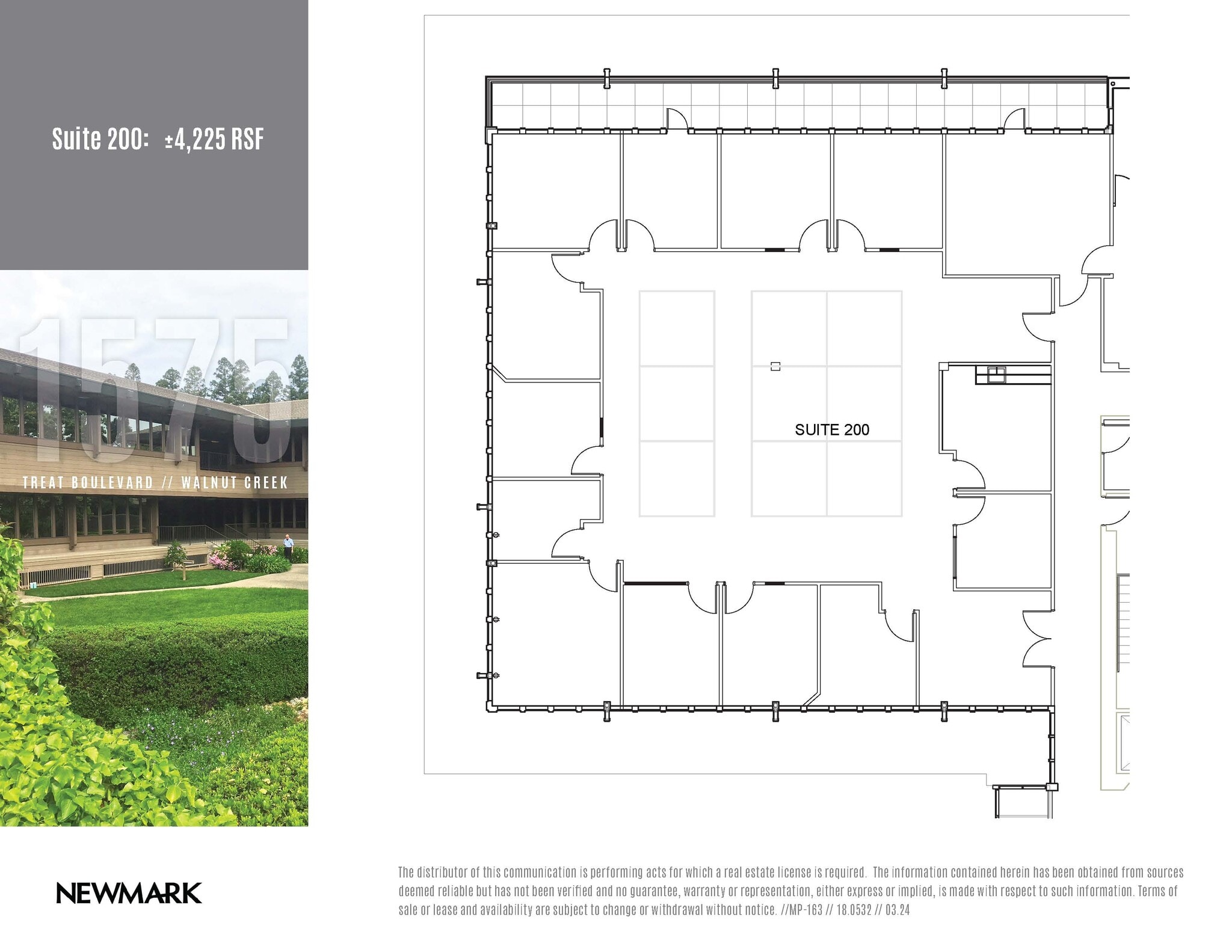 1575 Treat Blvd, Walnut Creek, CA for lease Floor Plan- Image 1 of 1
