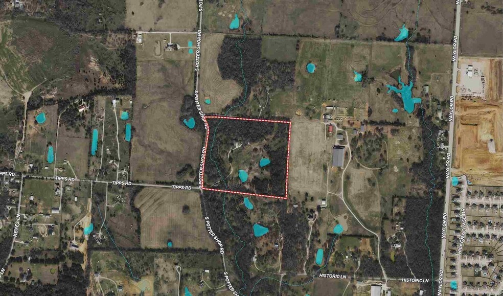 Tipps Road, Cross Roads, TX for sale - Building Photo - Image 2 of 6